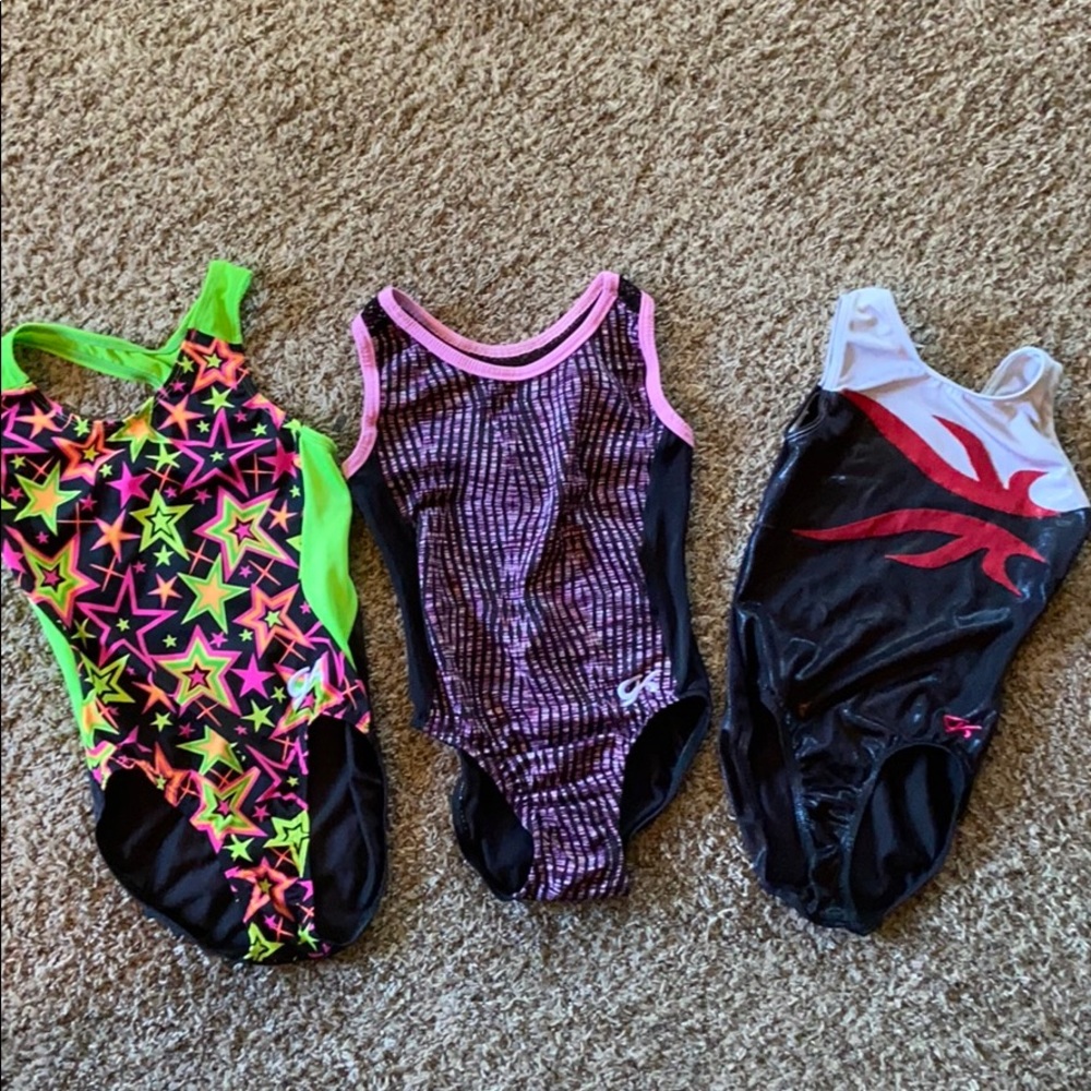 Girls GK gymnastics leotards large